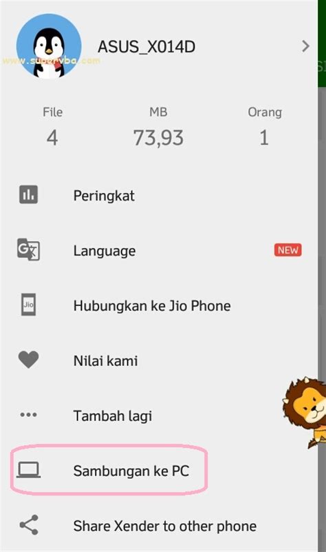 Cara transfer file android ke pc dengan wifi aplikasi ...