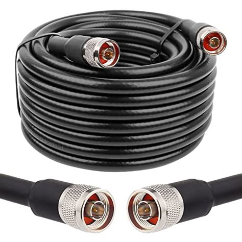 35ft Kmr400 N Male To N Male Ultra Low Loss Coax Extension Cable 50ohmn Cable N Male Cable N