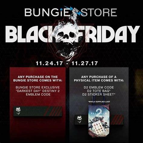 New Black Friday Darkest Day Emblem Promotion On The Bungie Store