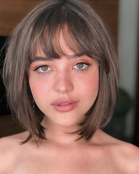 Short Haircuts With Bangs Info Hairstylecenter