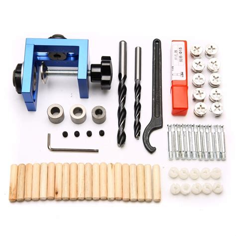 Woodworking Drilling Locator Guide Wood Dowel Hole Drilling Guide Jig