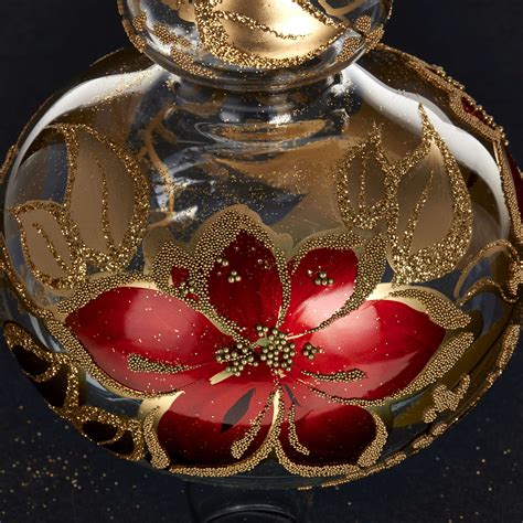 All our images are transparent and free for personal use. Christmas tree topper in transparent glass, red and gold ...