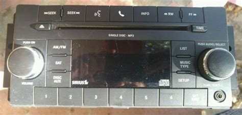 Find Chrysler Dodge Jeep Res Am Fm Radio Mp3 Cd Player Ipod Aux Input