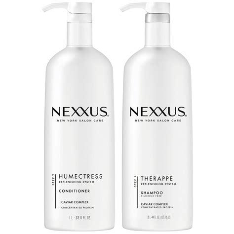 Nexxus Shampoo And Conditioner Therappe Humectress 2 Count For Dry Hair
