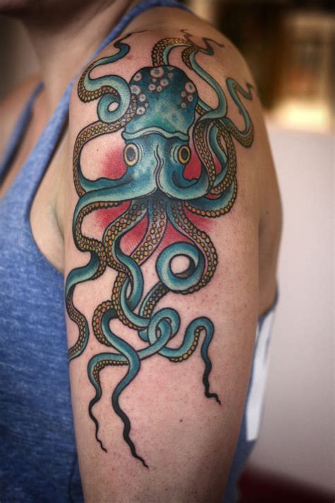 Anatomy Tattoo This Is How You Make A Real Nice Octopus Tattoo