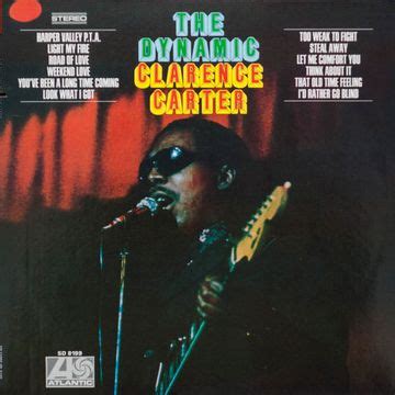 The Dynamic Clarence Carter Álbum de Clarence Carter LETRAS MUS BR