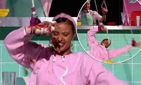 Maya Jama Gets Squirty Cream On Her Face During Hilarious Celebrity