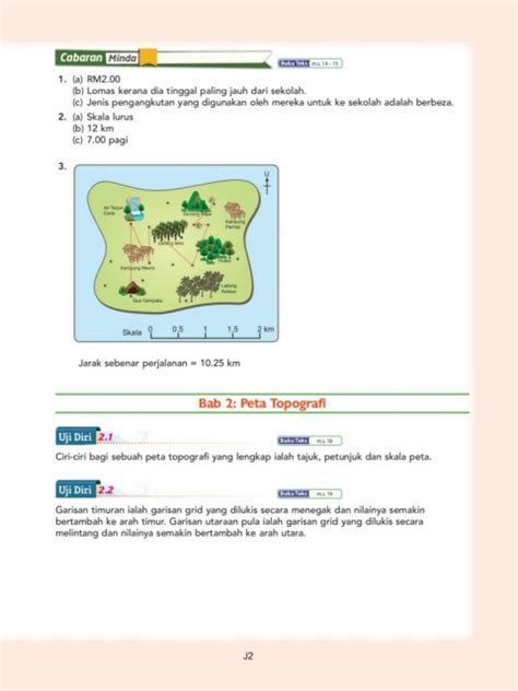 Contoh Jawapan Uji Diri Geografi Bukuteks Tingkatan 2  mweosmalay