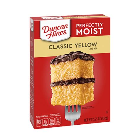 Duncan Hines Classic Yellow Cake Mix 12 X 453g Jdm Distributors Ltd