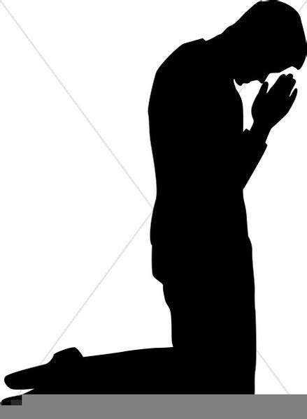 Kneeling In Prayer Clipart Free Images At Clker Com Vector Clip Art