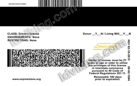 Drivers License Barcode Format Renewcow