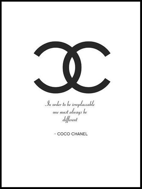 Coco Chanel Different Coco Chanel Different Chanel Dekor Tumblr