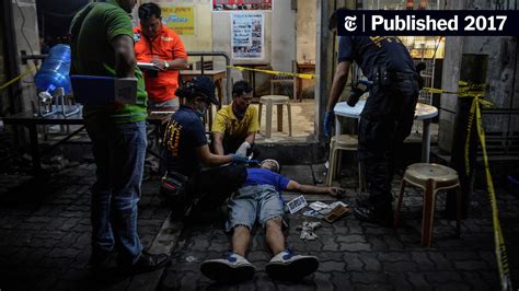 Philippine Drug War Logs Deadliest Week Yet 58 Killed In 3 Days The New York Times