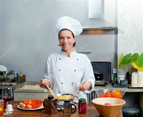 Depositphotos8702083 Stock Photo Chef Woman Portrait In The Cooking