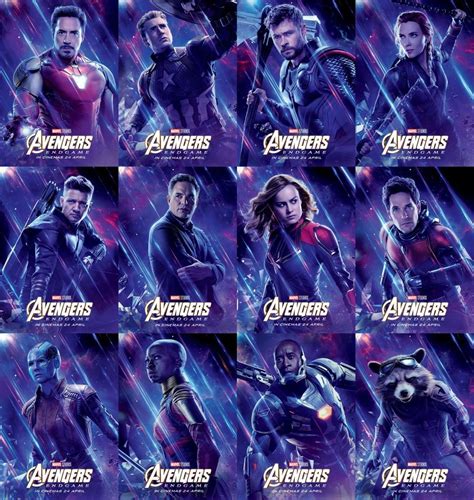 Mcu Direct On Instagram These New Official Avengersendgame Character Posters Have Been Rele