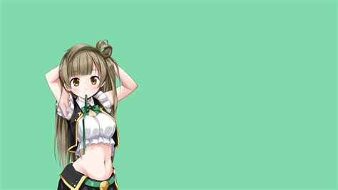 Wallpaper Ilustrasi Cinta Hidup Gambar Kartun Minami Kotori