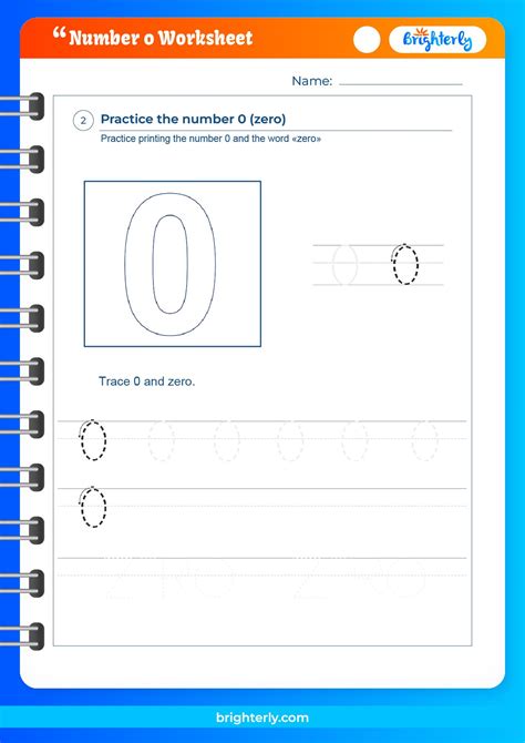 Free Printable Number 0 Zero Worksheets For Kids Pdfs