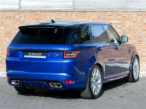 Land rover genuine oem wheel arch wings & quarter panels. 2018 Used Land Rover Range Rover Sport Svr | Estoril Blue