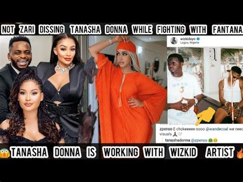 Tanasha Working With A Nigeria Superstar Zari Diss Tanasha Hamisa The Tea Is Hot Youtube
