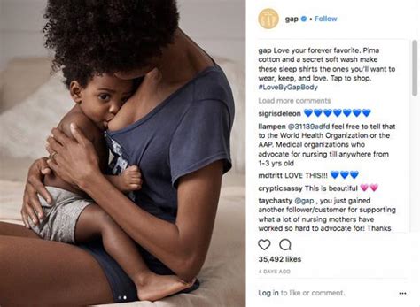 This Gap Instagram Post Depicting Breastfeeding Is Going Viral Ad Age