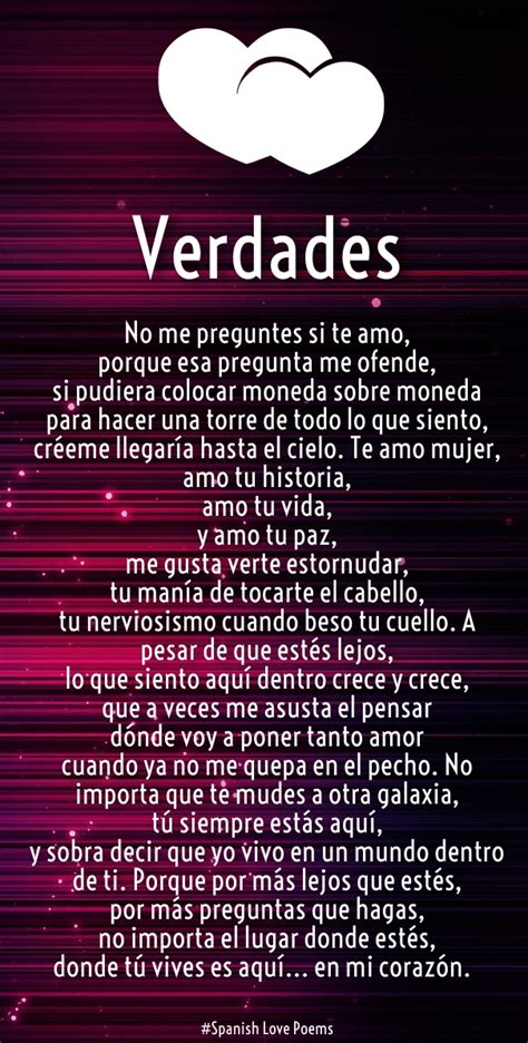 Maybe you would like to learn more about one of these? Spanish Love Quotes and Poems for Him / Her - Quotes Square
