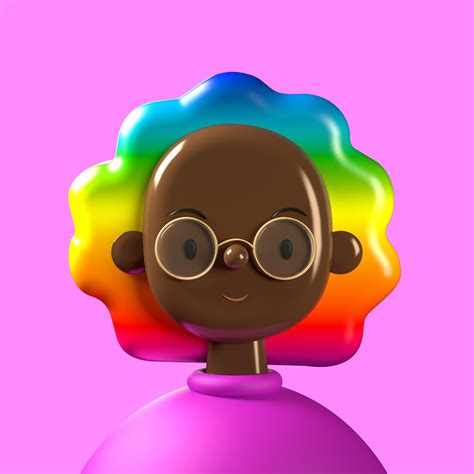 Toy Faces Library — Diverse 3d Avatars On Behance