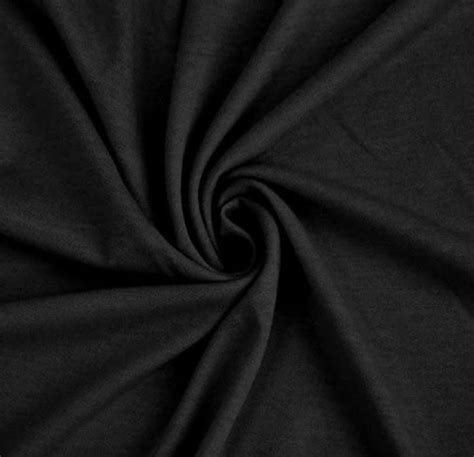100 Cotton Black Fabric By The Yard For 699yard X 60 Etsy