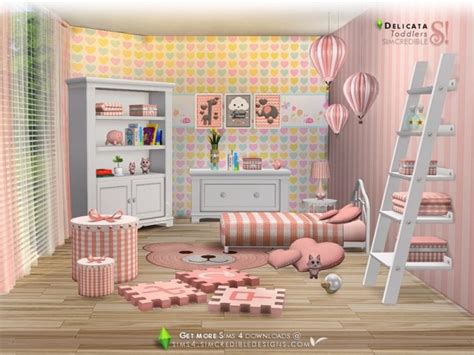 The Sims Resource Delicata Toddlers By Simcredible • Sims 4 Downloads