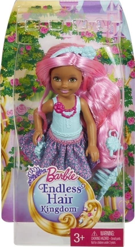 Barbie Endless Hair Kingdom Chelsea Pink Hair Skroutzgr