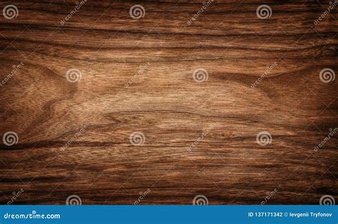 Dark Wood Texture Background Surface With Natural Pattern Stock Photo