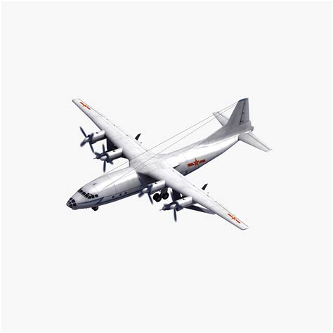 Shaanxi Y 8e Cub Drone Carrier 3d Model 199 3dm 3ds Dwg Fbx Flt