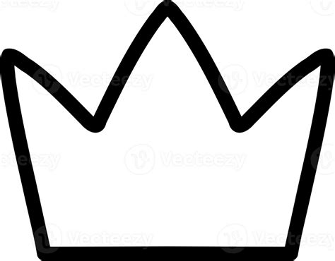 Crown Doodle Icon 38367568 Png
