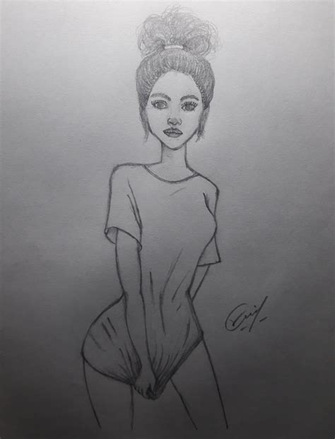 Dibujo 002 Chica Sexy Por Adil Draws11 Dibujando