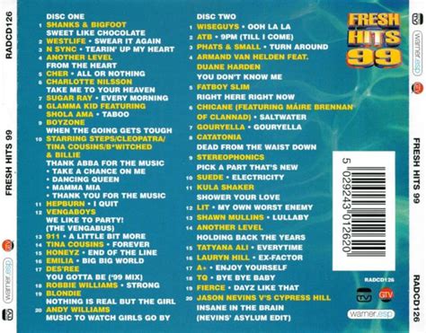 Various Artists Fresh Hits 99 1999