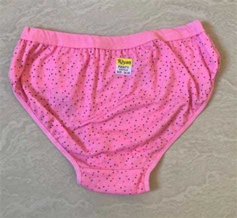 basic printed ladies light pink cotton panty at rs 54 piece in jetpur id 27207733733