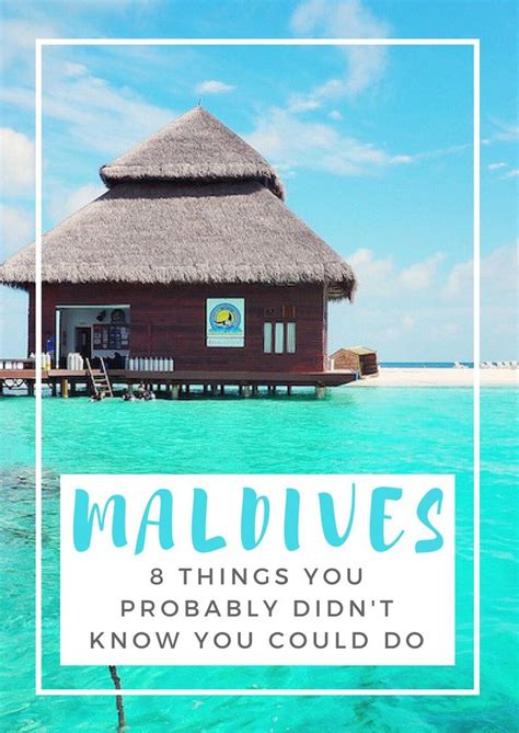 8 Unique Things To Do In The Maldives Our Travel Home Maldives