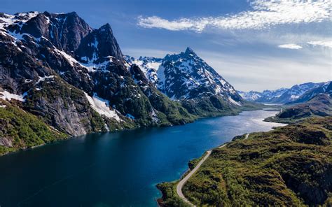 3840x2400 Norway Lofoten Mountains 4k 4k Hd 4k Wallpapersimages