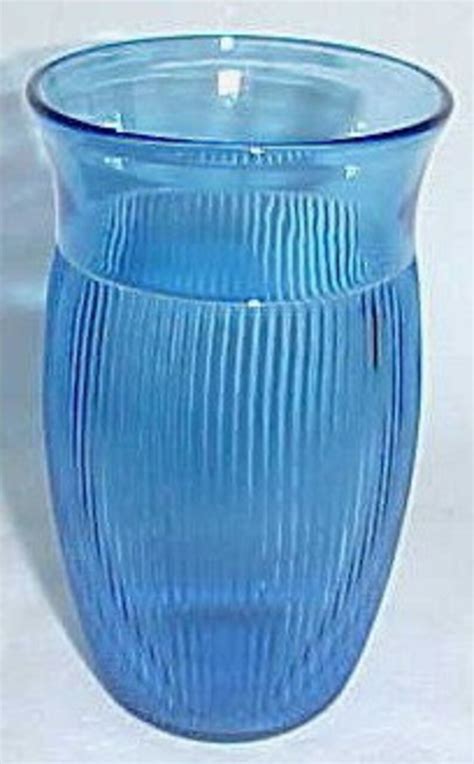 Hazel Atlas Depression Glass Cobalt Blue Fine Rib Inch Ice Etsy