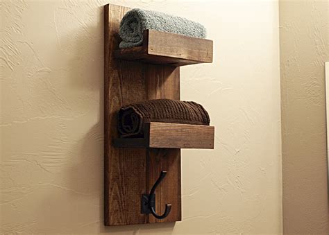 How To Make A Wooden Towel Rack