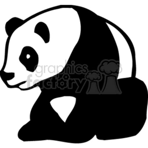 Wild Panda Art 052 Clipart Commercial Use PNG EPS SVG AI
