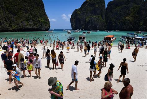 Thai Beach From The Beach Closing Indefinitely To Give Coral Reefs A