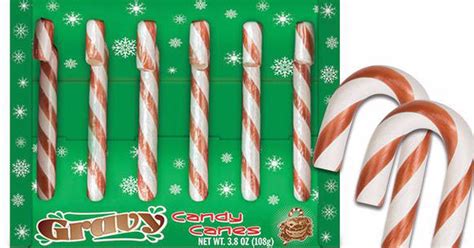 Gravy Flavored Candy Canes Are The Holiday Crossover No One Wants Candy Cane Holiday Bizarre