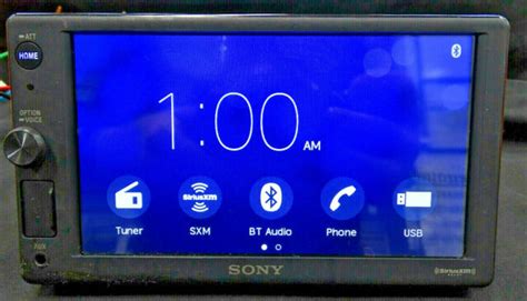 Sony Xav Ax1000 62 Inch Apple Carplay Media Receiver With Bluetooth