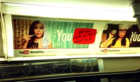 Youtube Ads Spotted In Nyc Subways For Michelle Phan Bethany Mota