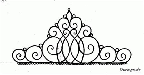 Princess Tiara Coloring Pages - Coloring Home