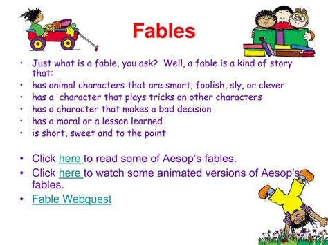 Ppt Fairy Tales Myths Fables Folktales And Legends Powerpoint