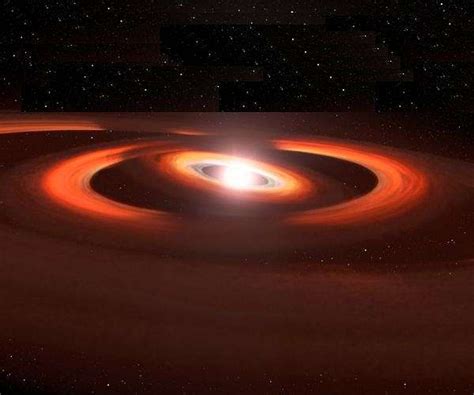 Hubble Follows Shadow Play Around Planet Forming Disk