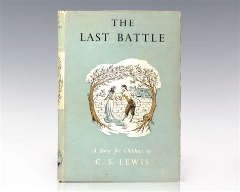 The Last Battle Cs Lewis First Edition Signed