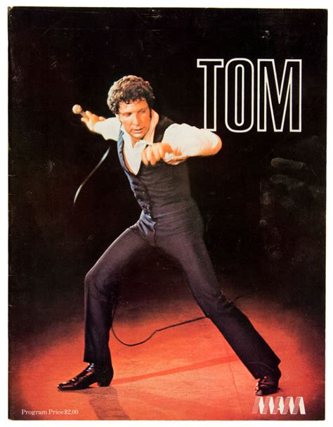 Hakes Tom Jones Early 1970s Mock Up Programtransparencyphotos And More