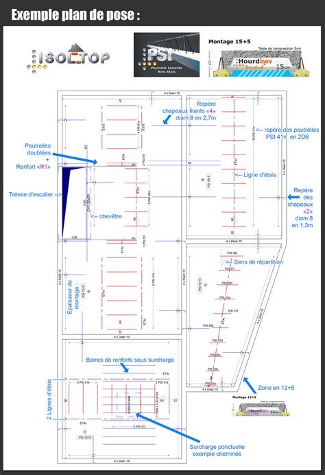 Exemple De Plan De Pose Plancher Isoltop